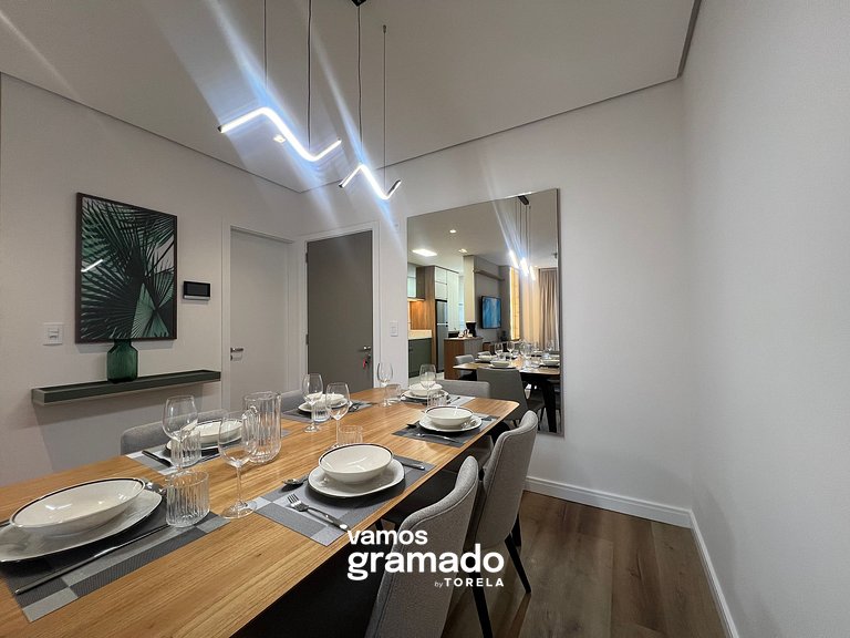 Villa Olga 204 - Lindo apartamento em Gramado
