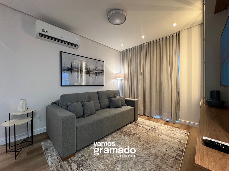 Villa Olga 204 - Lindo apartamento em Gramado