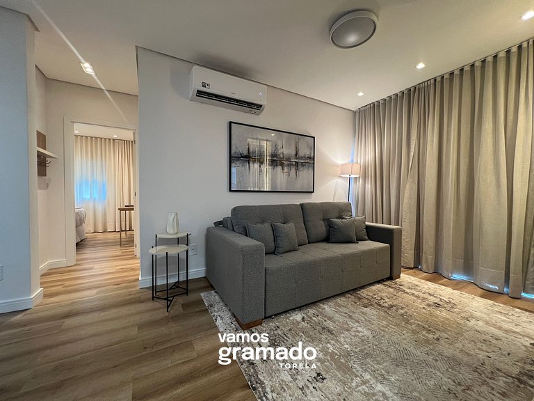 Villa Olga 204 - Lindo apartamento em Gramado