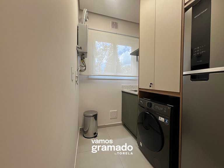 Villa Olga 204 - Lindo apartamento em Gramado