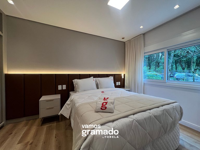 Villa Olga 204 - Lindo apartamento em Gramado