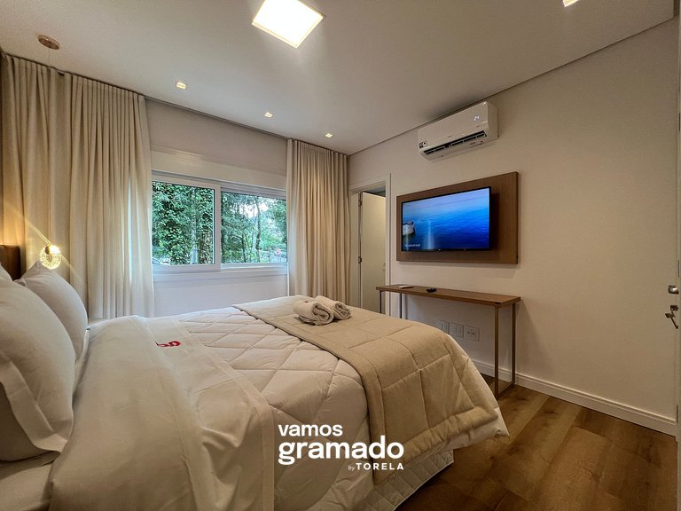 Villa Olga 204 - Lindo apartamento em Gramado