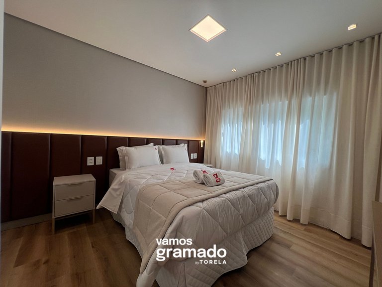 Villa Olga 204 - Lindo apartamento em Gramado