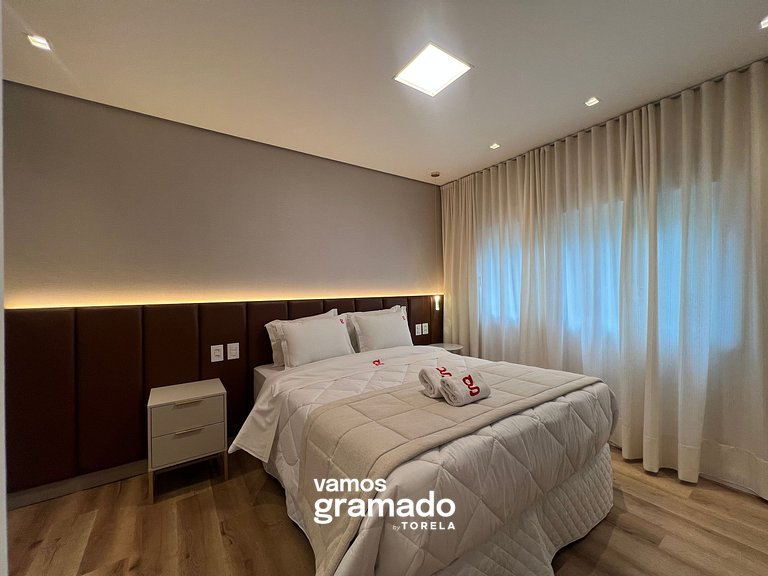 Villa Olga 204 - Lindo apartamento em Gramado
