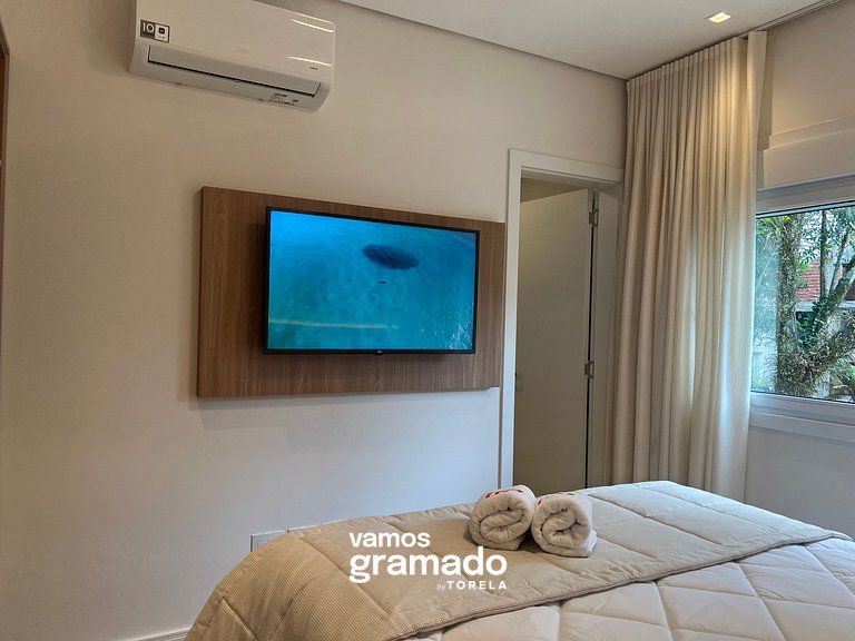 Villa Olga 204 - Lindo apartamento em Gramado