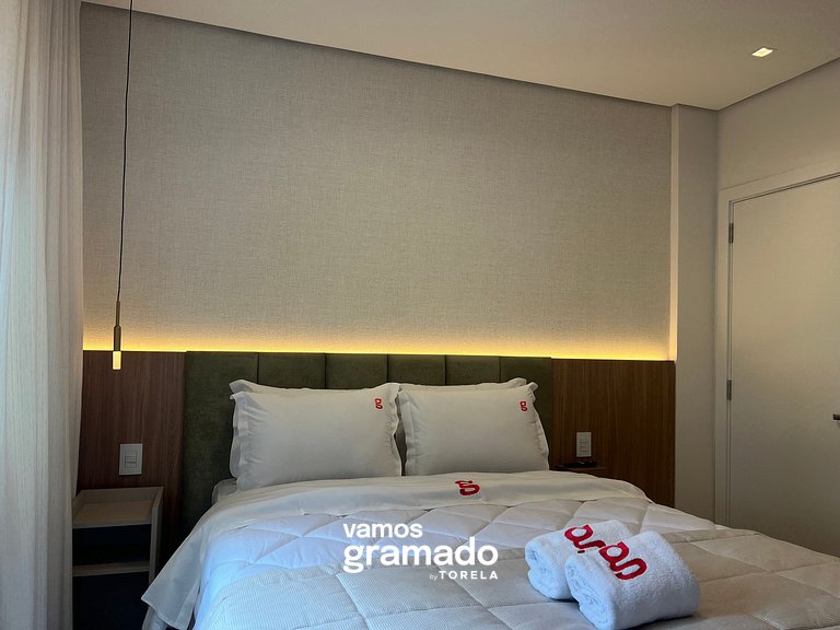 Villa Olga 204 - Lindo apartamento em Gramado