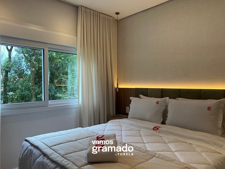 Villa Olga 204 - Lindo apartamento em Gramado