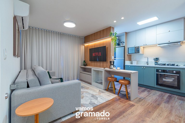 Dona Ella 201 - Apartamento NOVO no Centro Gramado