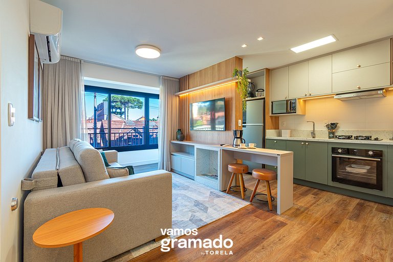 Dona Ella 201 - Apartamento NOVO no Centro Gramado