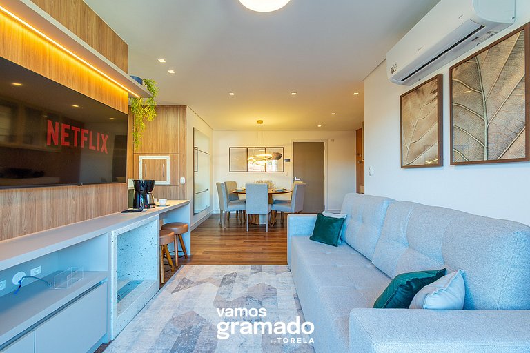 Dona Ella 201 - Apartamento NOVO no Centro Gramado
