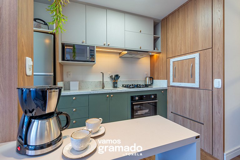 Dona Ella 201 - Apartamento NOVO no Centro Gramado