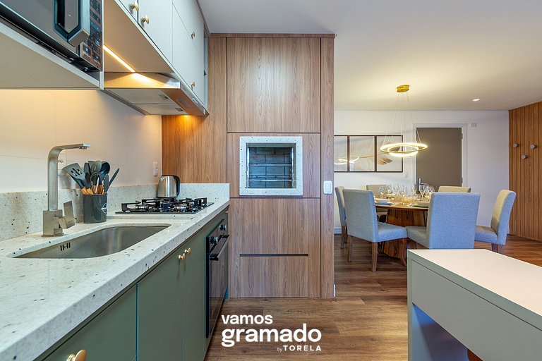 Dona Ella 201 - Apartamento NOVO no Centro Gramado