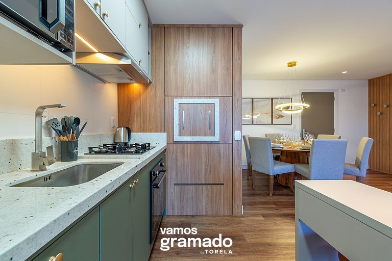 Dona Ella 201 - Apartamento NOVO no Centro Gramado