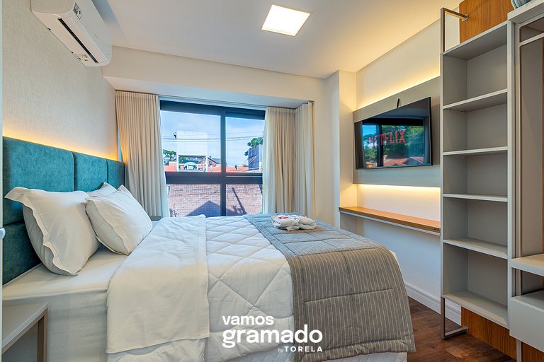 Dona Ella 201 - Apartamento NOVO no Centro Gramado