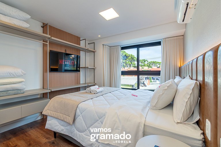 Dona Ella 201 - Apartamento NOVO no Centro Gramado