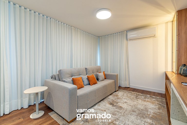Dona Ella 204 - Apê NOVO no Centro de Gramado