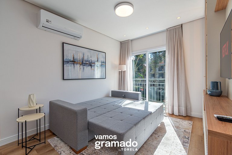 Villa Olga 204 - Lindo apartamento em Gramado