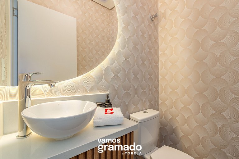 Villa Olga 204 - Lindo apartamento em Gramado