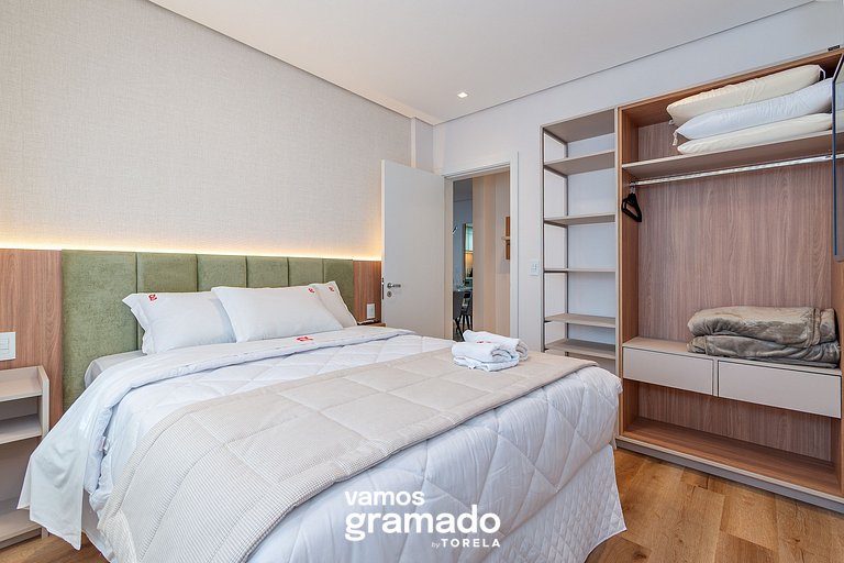 Villa Olga 204 - Lindo apartamento em Gramado