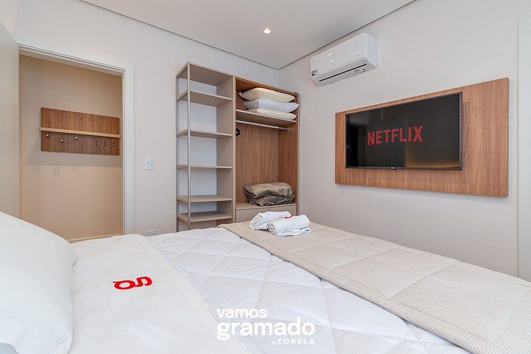 Villa Olga 204 - Lindo apartamento em Gramado