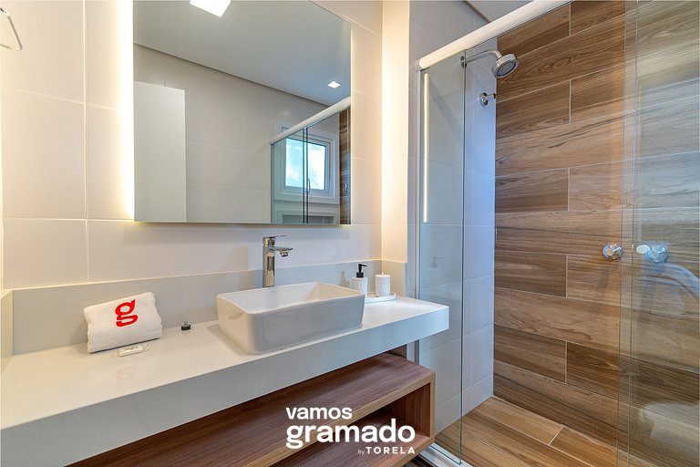 Villa Olga 204 - Lindo apartamento em Gramado