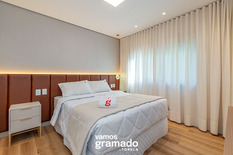 Villa Olga 204 - Lindo apartamento em Gramado