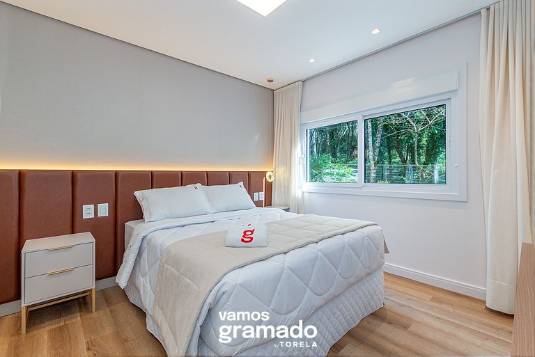 Villa Olga 204 - Lindo apartamento em Gramado