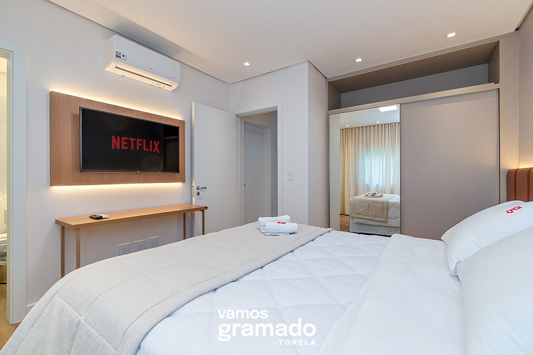 Villa Olga 204 - Lindo apartamento em Gramado