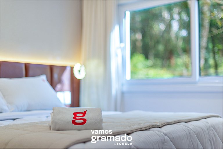 Villa Olga 204 - Lindo apartamento em Gramado