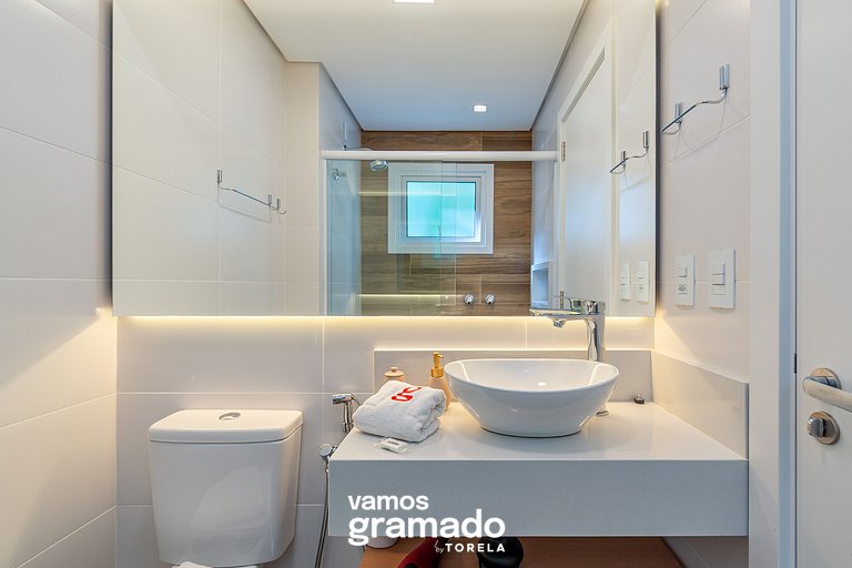 Villa Olga 204 - Lindo apartamento em Gramado