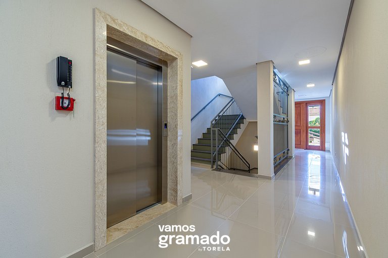 Villa Olga 204 - Lindo apartamento em Gramado