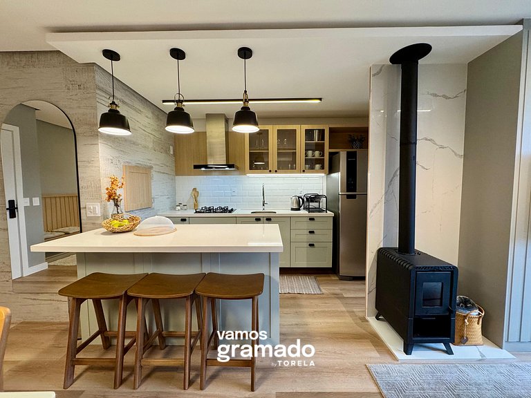 Chateau Blanc 304 - No melhor bairro de Gramado