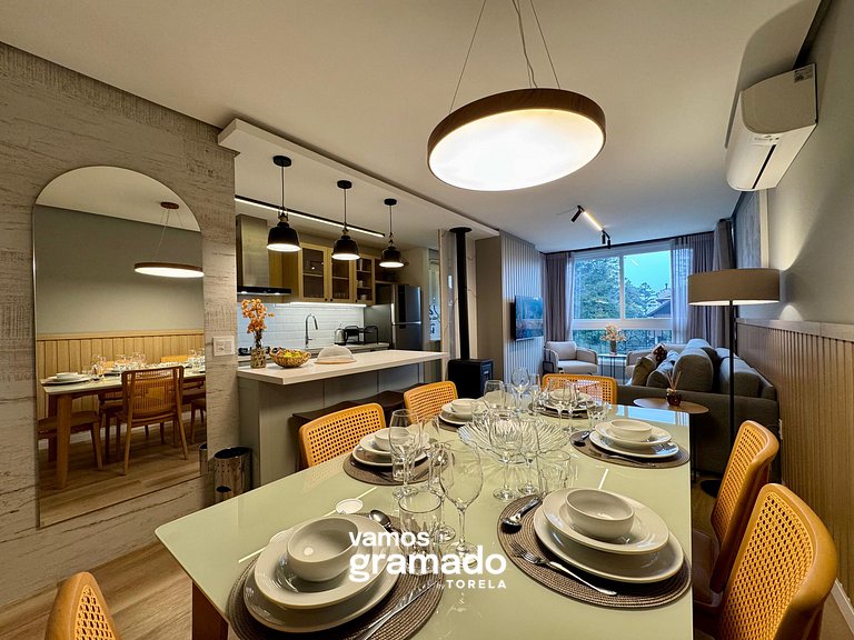 Chateau Blanc 304 - No melhor bairro de Gramado