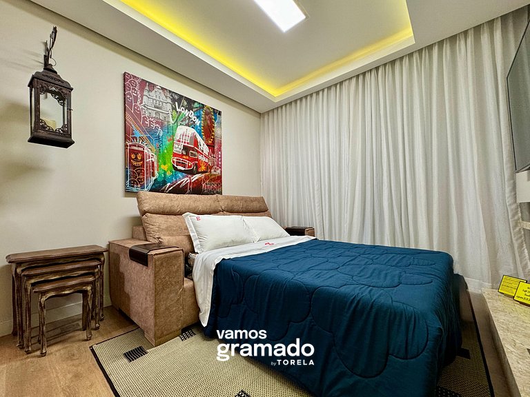 Loft One - 2 quadras da Rua Coberta