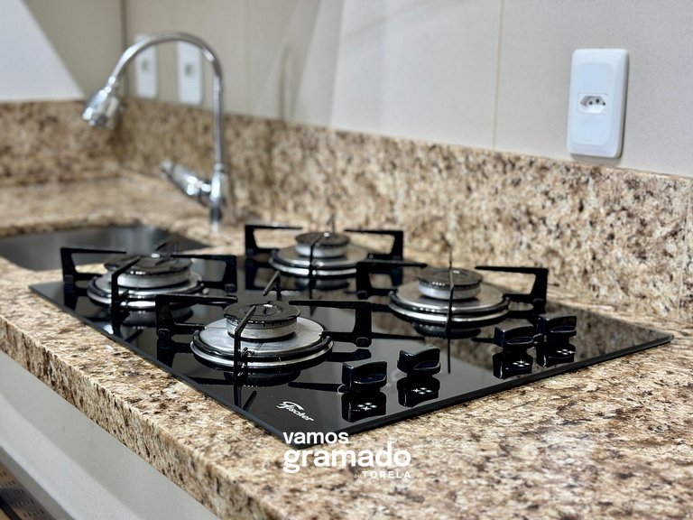 Loft One - 2 quadras da Rua Coberta