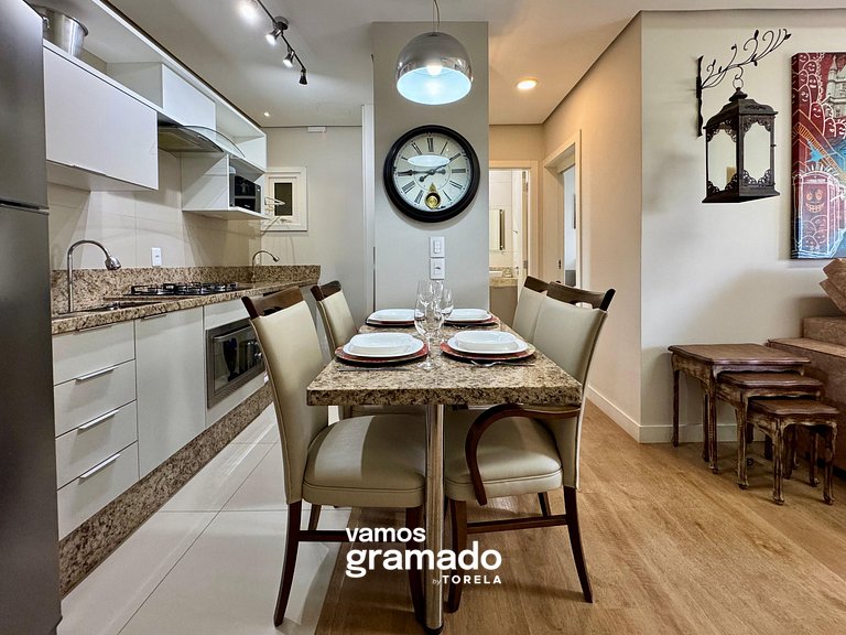 Loft One - 2 quadras da Rua Coberta