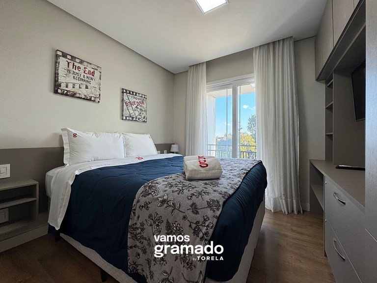 Loft One - 2 quadras da Rua Coberta