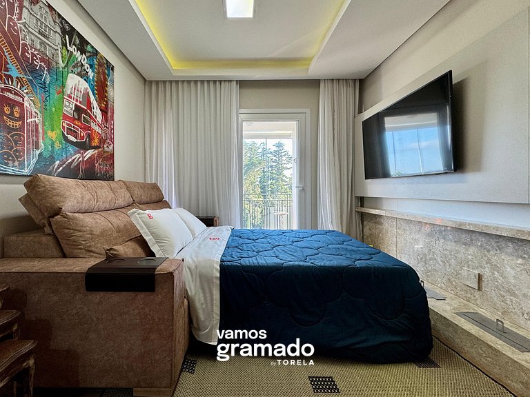 Loft One - 2 quadras da Rua Coberta