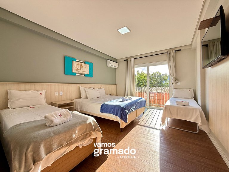 Suítes 508 - 203 Acomodação no Centro de Gramado