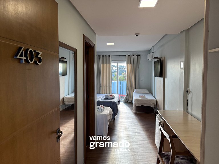 Suítes 508 - 403 Acomodação no Centro de Gramado