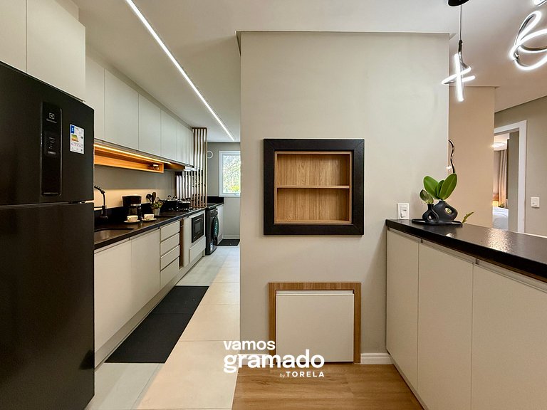 The Garden 202B - Apê 2 dorm, 1 vaga, Gramado