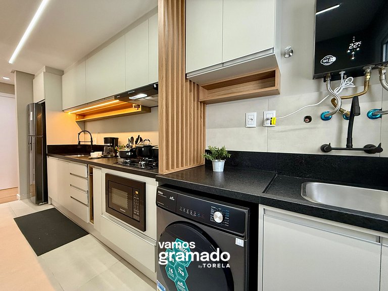 The Garden 202B - Apê 2 dorm, 1 vaga, Gramado