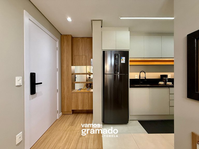 The Garden 202B - Apê 2 dorm, 1 vaga, Gramado