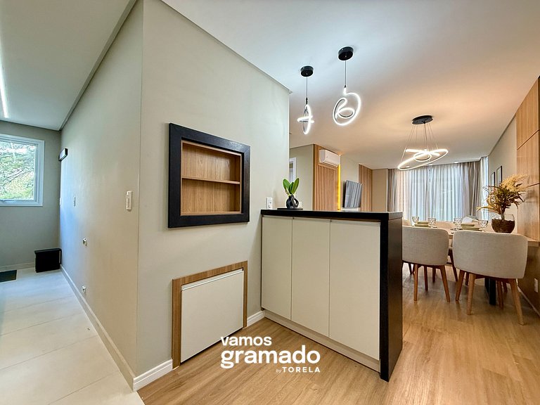 The Garden 202B - Apê 2 dorm, 1 vaga, Gramado