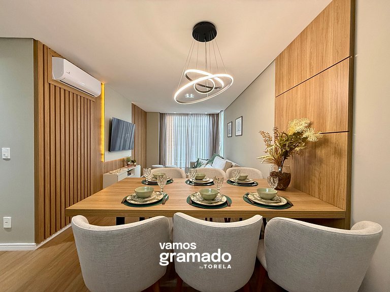 The Garden 202B - Apê 2 dorm, 1 vaga, Gramado