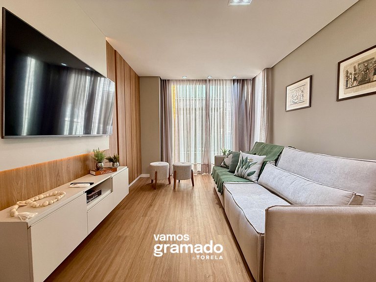 The Garden 202B - Apê 2 dorm, 1 vaga, Gramado