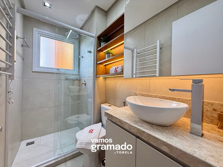 The Garden 202B - Apê 2 dorm, 1 vaga, Gramado