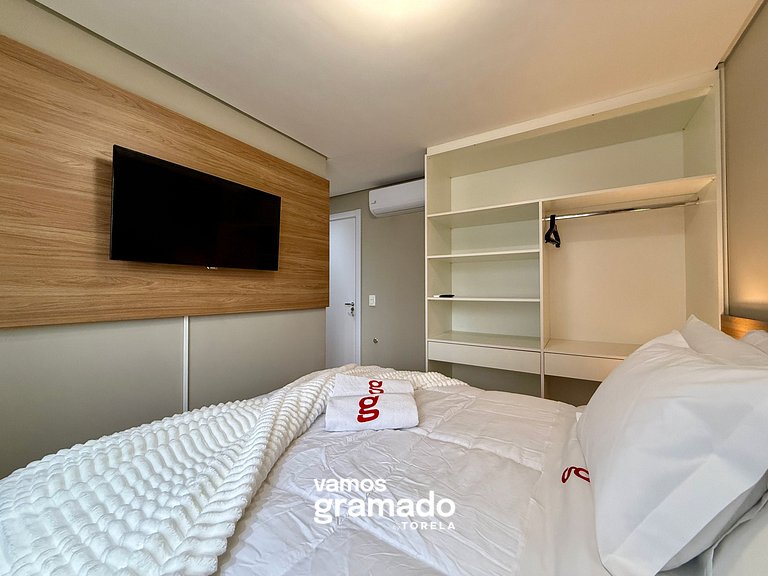 The Garden 202B - Apê 2 dorm, 1 vaga, Gramado