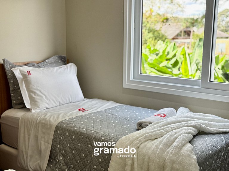 The Garden 202B - Apê 2 dorm, 1 vaga, Gramado