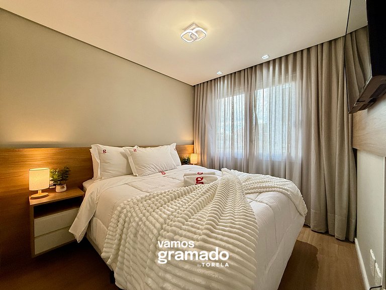 The Garden 202B - Apê 2 dorm, 1 vaga, Gramado